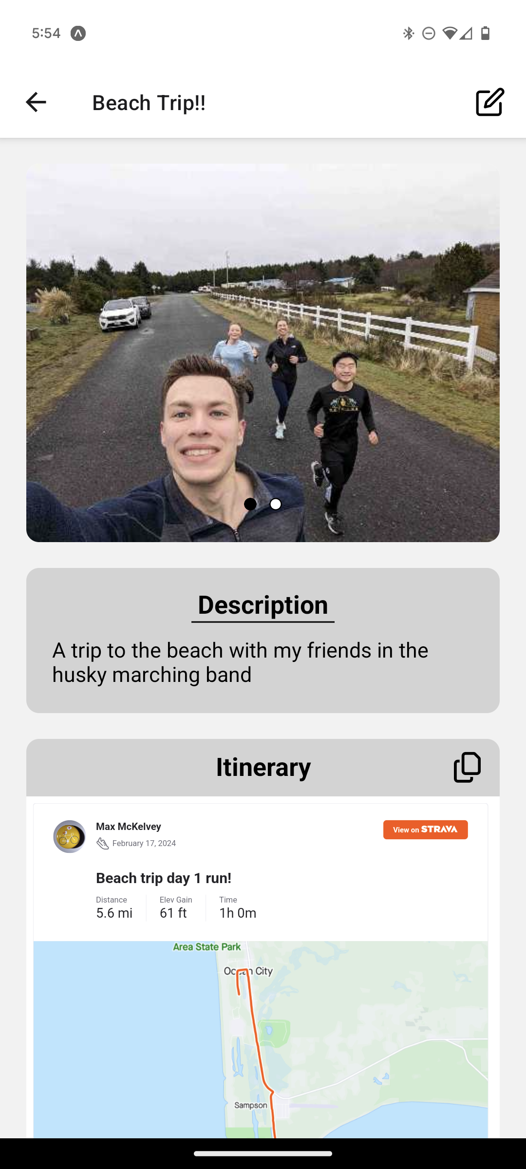 beach trip strava embed 1